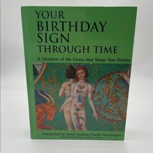 Your Birthday Sign Through Time - Green Cover Astrology Book